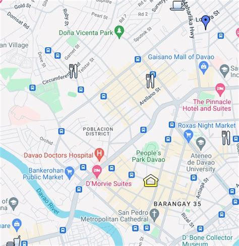 davao city google maps